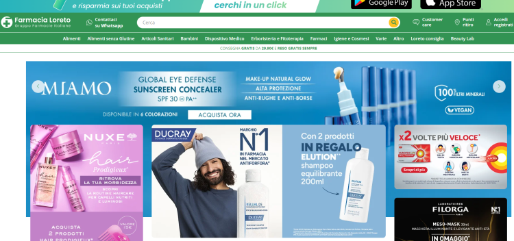 Scopri l’eccellenza della salute e del benessere su Farmacia Loreto