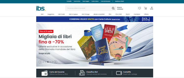 IBS.it – Il Tuo Universo Culturale Online
